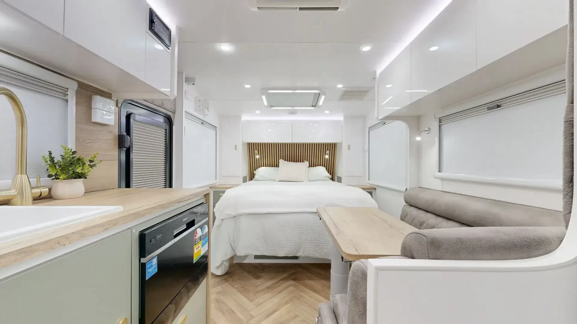 Interior bunk room